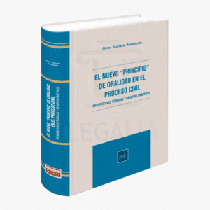 EL NUEVO PRINCIPIO DE ORALIDAD EN EL PROCESO CIVIL