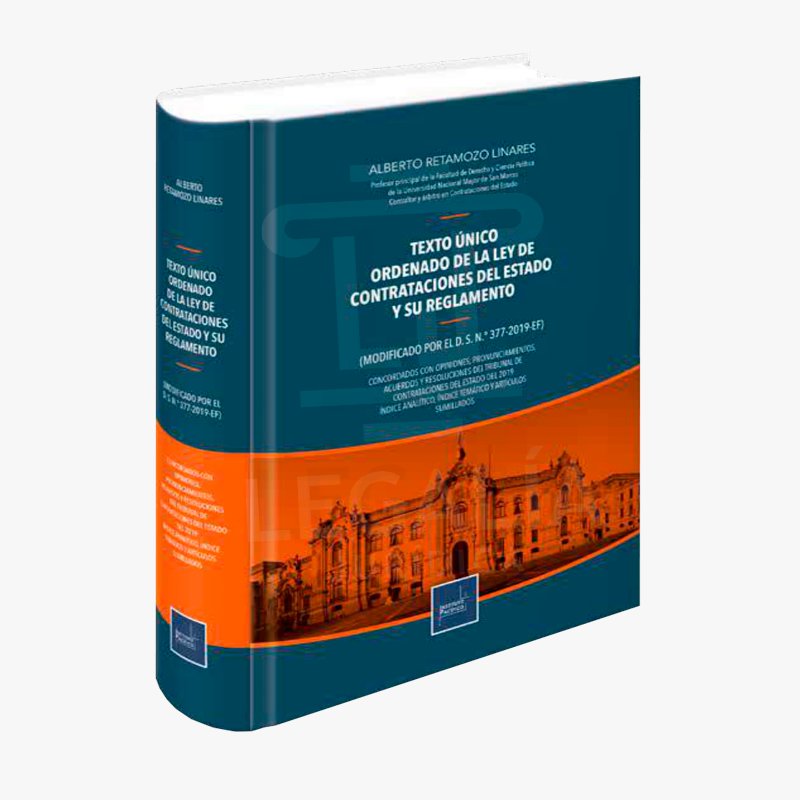 TEXTO ÚNICO ORDENADO DE LA LEY DE CONTRATACIONES DEL ESTADO Y SU REGLAMENTO 12 TEXTO UNICO ORDENADO DE LA LEY DE CONTRATACIONES DEL ESTADO Y SU REGLAMENTO