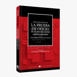 la prueba de oficio en el proceso penal comun peruano