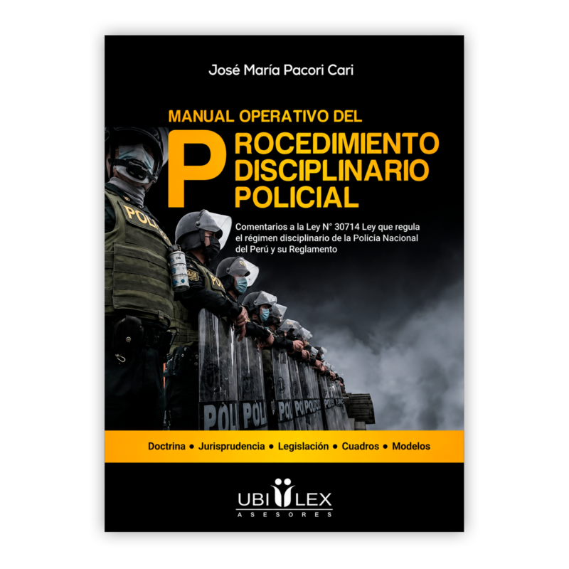 MANUUAL DE PROCEDIMIENTO POLICIAL