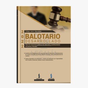 BALOTARIO DESARROLLADO 2022 LEGALES