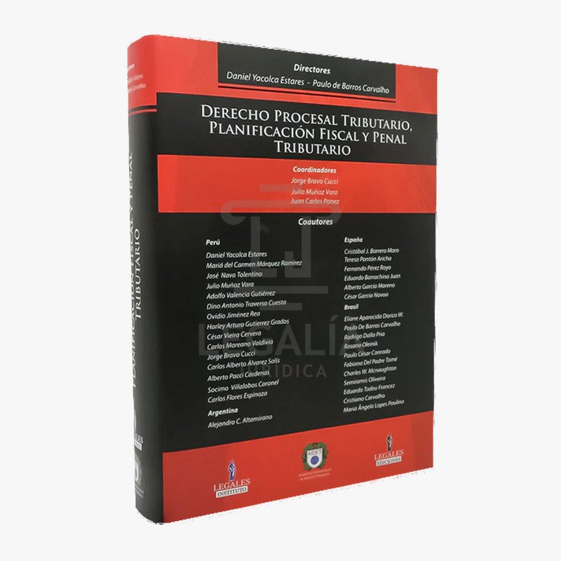 Derecho Procesal Tributario PlanificaciÓn Fiscal Y Penal Tributario