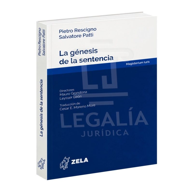 LA GÉNESIS DE LA SENTENCIA 20 La Génesis de la Sentencia libro de Pietro Rescigno y Salvatore Patti