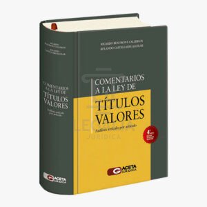 COMENTARIOS A LA LEY DE TITULOS VALORES