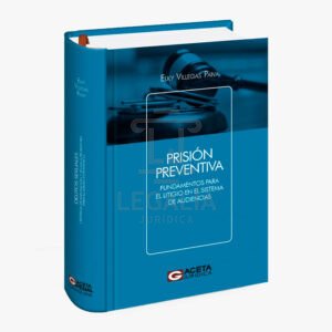 PRISION PREVENTIVA FUNDAMENTOS PARA EL LITIGIO EN EL SISTEMA DE AUDIENCIAS