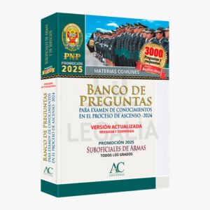 BANCO DE PREGUNTAS PNP 2024