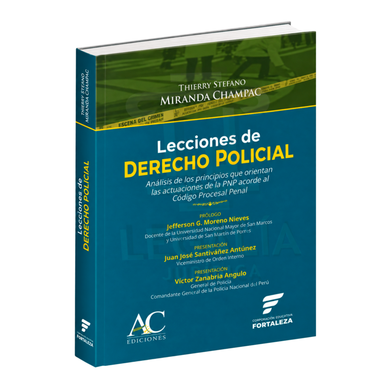 LECCIONES DE DERECHO POLICIAL LIBRO