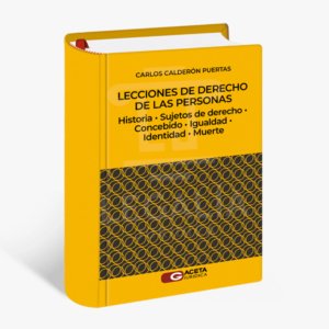 LECCIONES DE DERECHO DE LAS PERSONAS