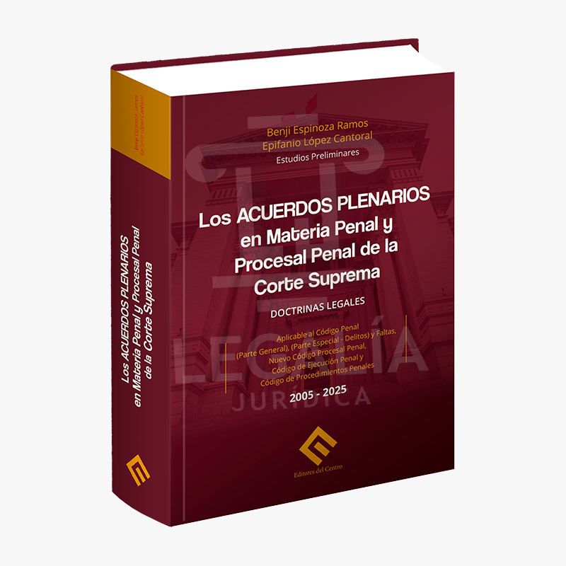 LOS ACUERDOS PLENARIOS EN MATERIA PENAL Y PROCESAL PENAL DE LA CORTE SUPREMA 1