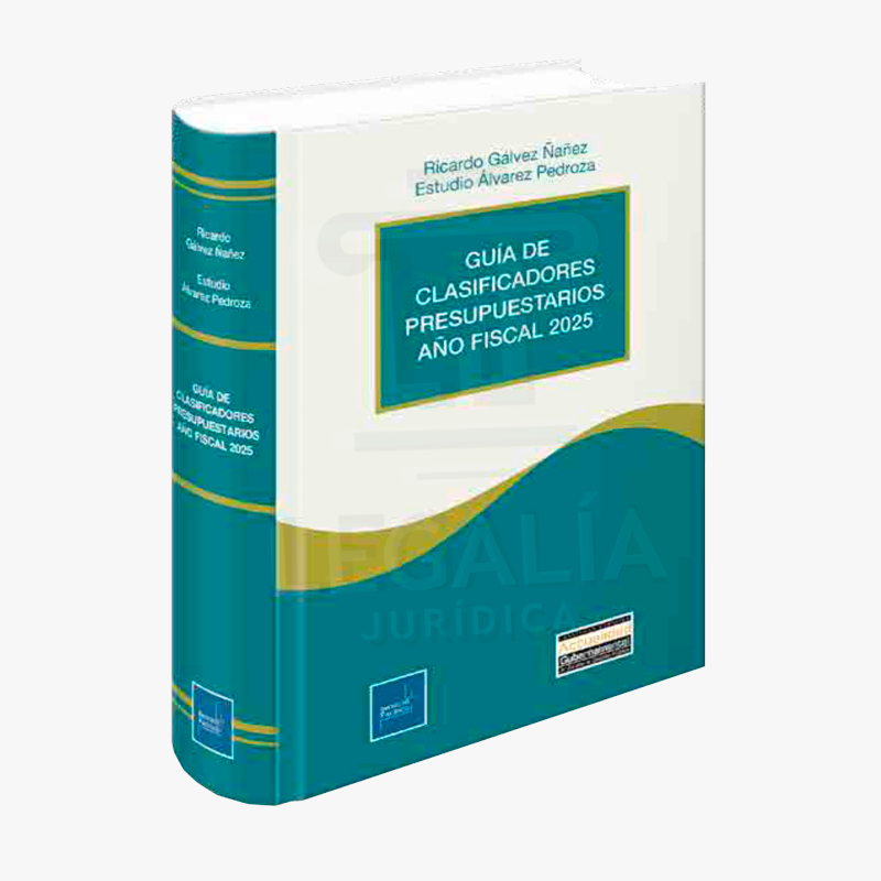 GUIA DE CLASIFICADORES PRESUPUESTARIOS ANO FISCAL 2025