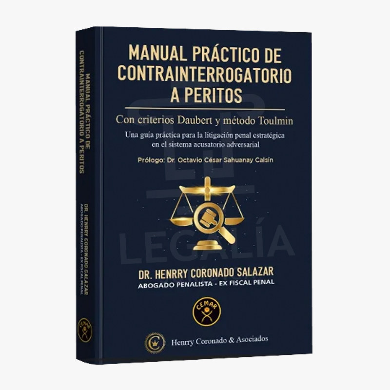 MANUAL PRACTICO DE CONTRAINTERROGATORIO A PERITOS CEMAR