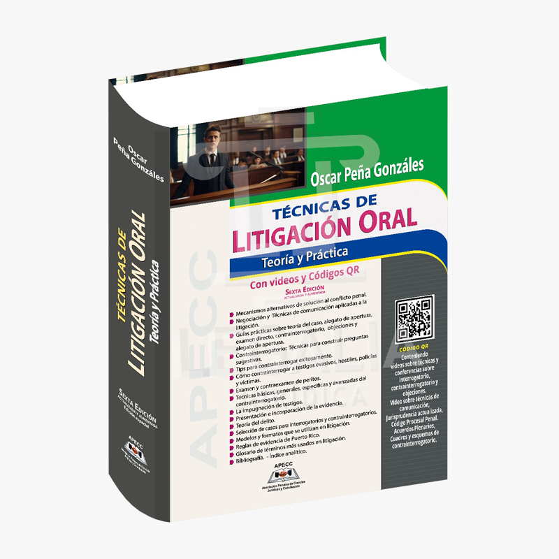 TECNICAS DE LITIGACION ORAL APECC