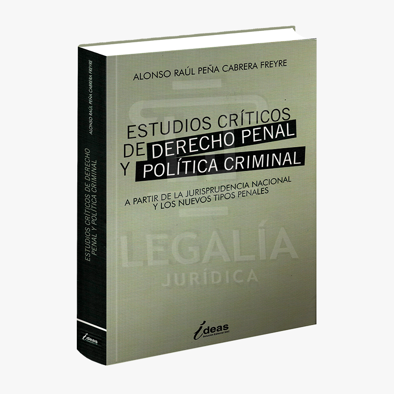 ESTUDIOS CRITICOS DE DERECHO PENAL