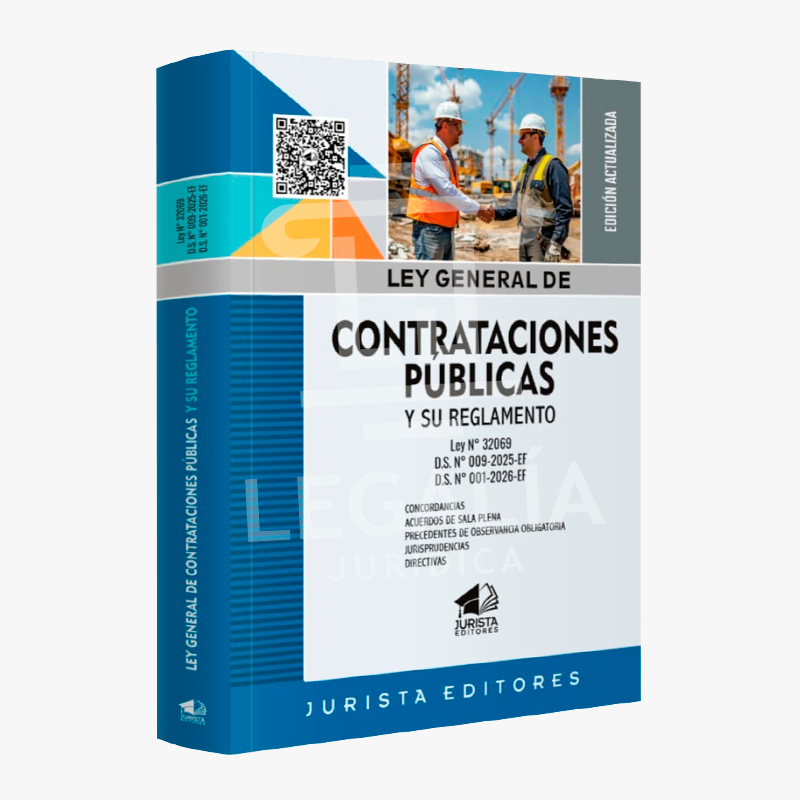 CONTRATACIONES PUBLICAS Y SU REGLAMENTO LEY 32069+ QR 2026 4 LEY GENERAL DE CONTRATACIONES PUBLICAS 2026 ENERO