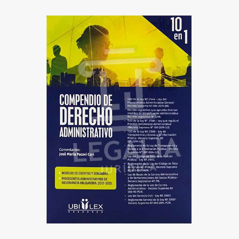 COMPENDIO DE DERECHO ADMINISTRATIVO 10 EN 1 2026