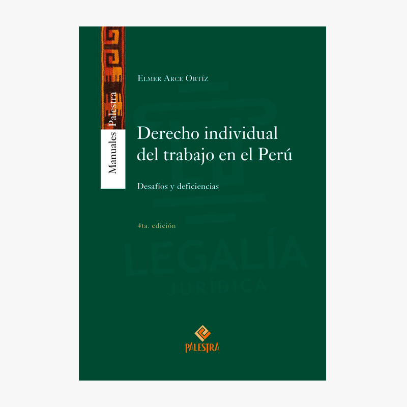 DERECHO INDIVIDUAL DEL TRABAJO EN EL PERU
