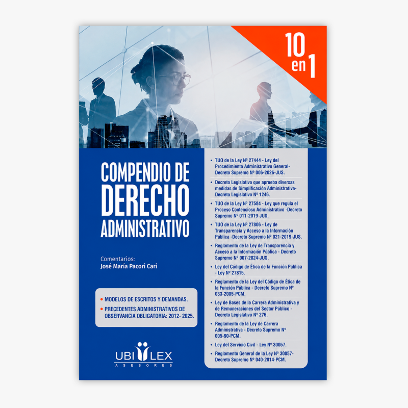 COMPENDIO DE DERECHO ADMINISTRATIVO 10 EN 1 - MAYO 2026 6 COMPENDIO DE DERECHO ADMINISTRATIVO