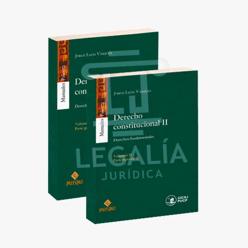 DERECHO CONSTITUCIONAL 2 TOMOS