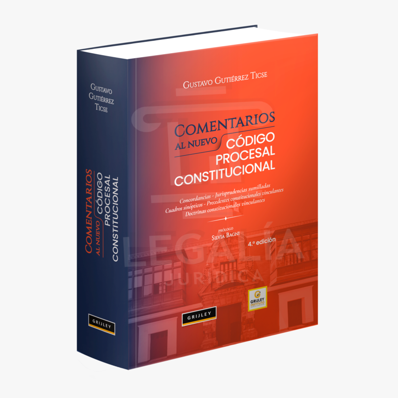 COMENTARIOS AL NUEVO CÓDIGO PROCESAL CONSTITUCIONAL RÚSTICO 6 COMENTARIOS AL NUEVO CODIGO PROCESAL CONSTITUCIONAL rustico completo