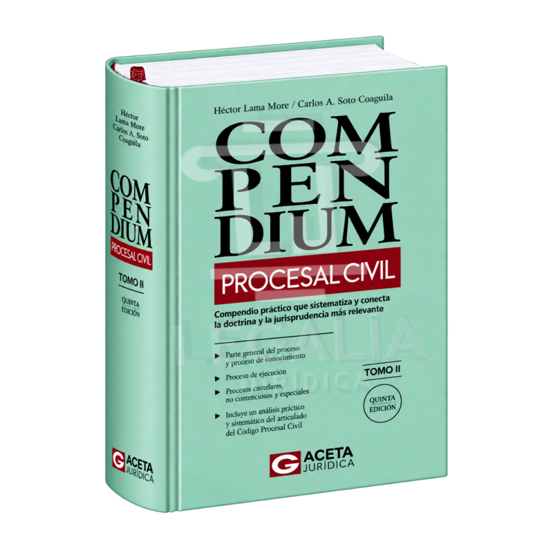 COMPENDIUM PROCESAL CIVIL TOMO 2 28 COMPENDIUM PROCESAL CIVIL 2018 TOMO2