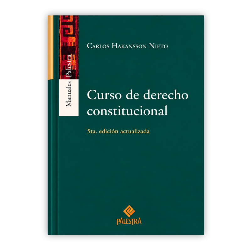 CURSO DE DERECHO CONSTITUCIONAL 2026 12 CURSO DE DERECHO CONSTITUCIONAL PORTADA
