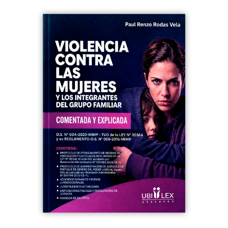 Inicio 63 VIOLENCIA CONTRA LAS MUJERES Y LOS INTEGRANTES DEL GRUPO FAMILIAR COMENTADA Y EXPLICADA PORTADA